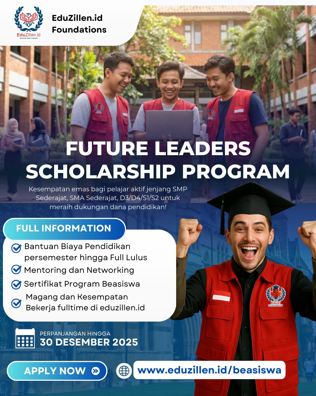 Flyer 2 Beasiswa EduZillen